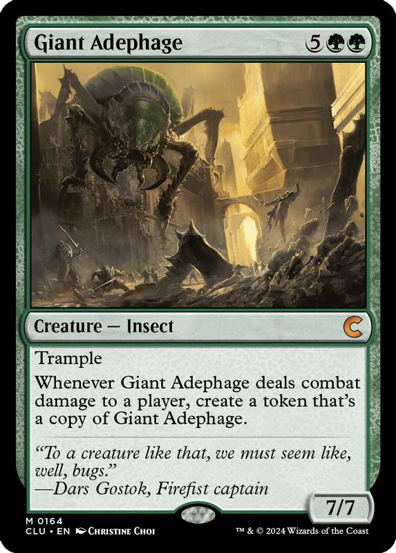 Giant Adephage - 164 - Mythic