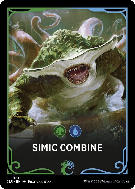 Simic Combine Theme Card - 10 - Token