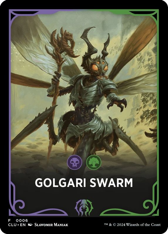 Golgari Swarm Theme Card - 6 - Token