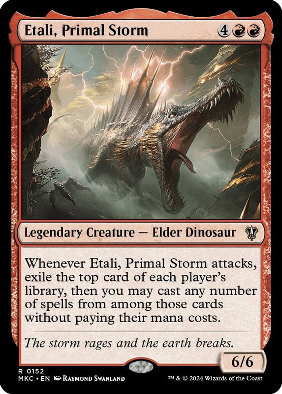 Etali, Primal Storm - 152 - Rare