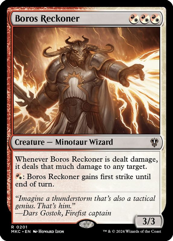 Boros Reckoner - 201 - Rare