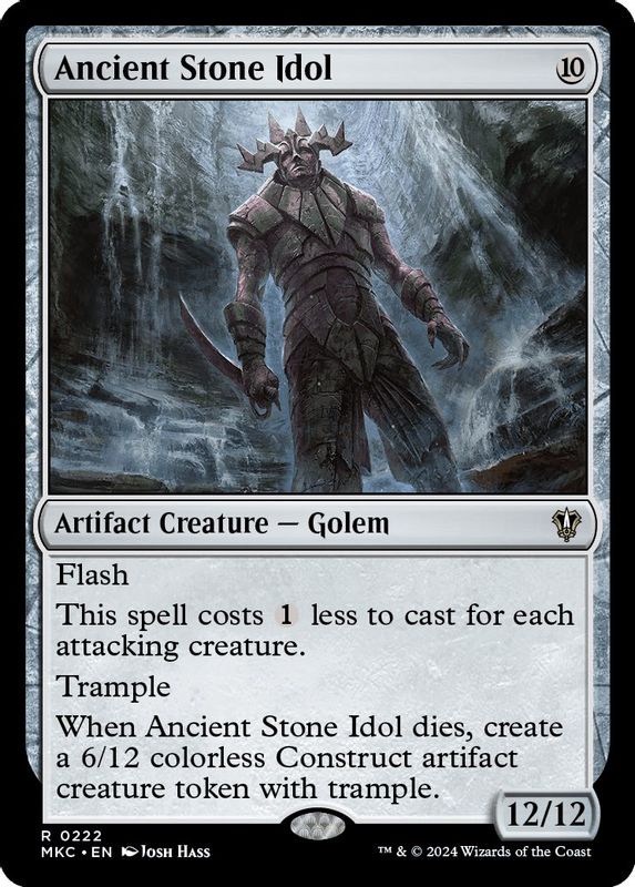 Ancient Stone Idol - 222 - Rare