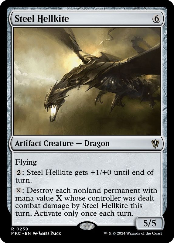 Steel Hellkite - 239 - Rare