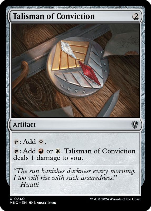 Talisman of Conviction - 240 - Uncommon