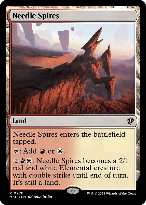 Needle Spires - 278 - Rare