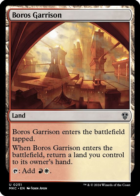 Boros Garrison - 251 - Uncommon