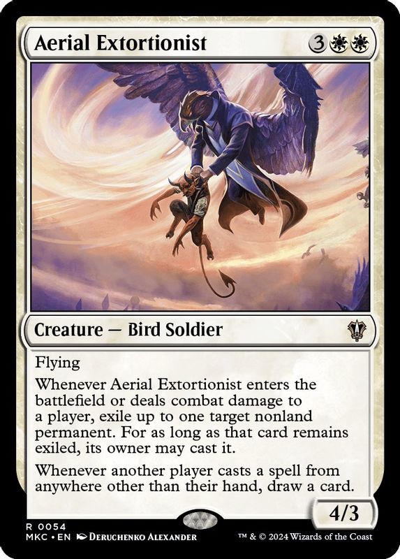 Aerial Extortionist - 54 - Rare