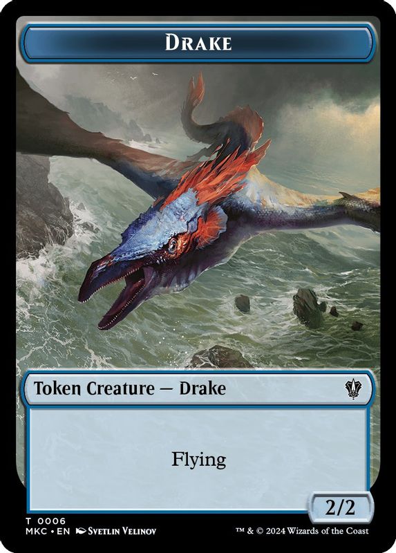 Drake // Koma's Coil Double-Sided Token - 6 // 7 - Token