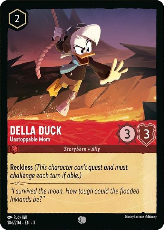 Della Duck - Unstoppable Mom - 106/204 - Common