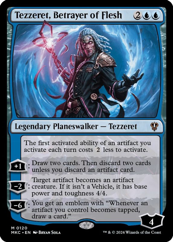 Tezzeret, Betrayer of Flesh - 120 - Mythic