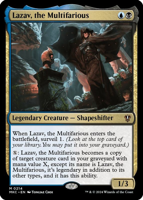 Lazav, the Multifarious - 214 - Mythic