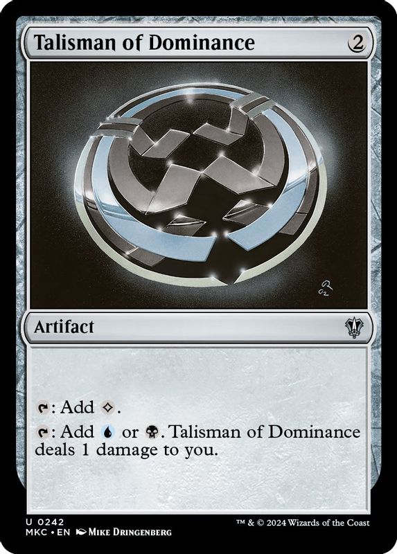 Talisman of Dominance - 242 - Uncommon