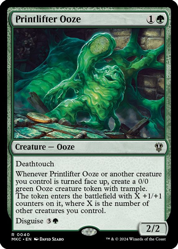 Printlifter Ooze - 40 - Rare