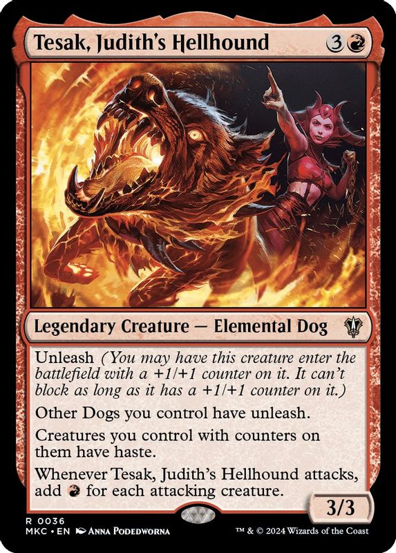 Tesak, Judith's Hellhound - 36 - Rare