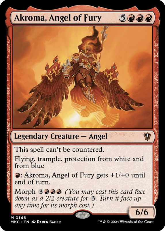 Akroma, Angel of Fury - 146 - Mythic