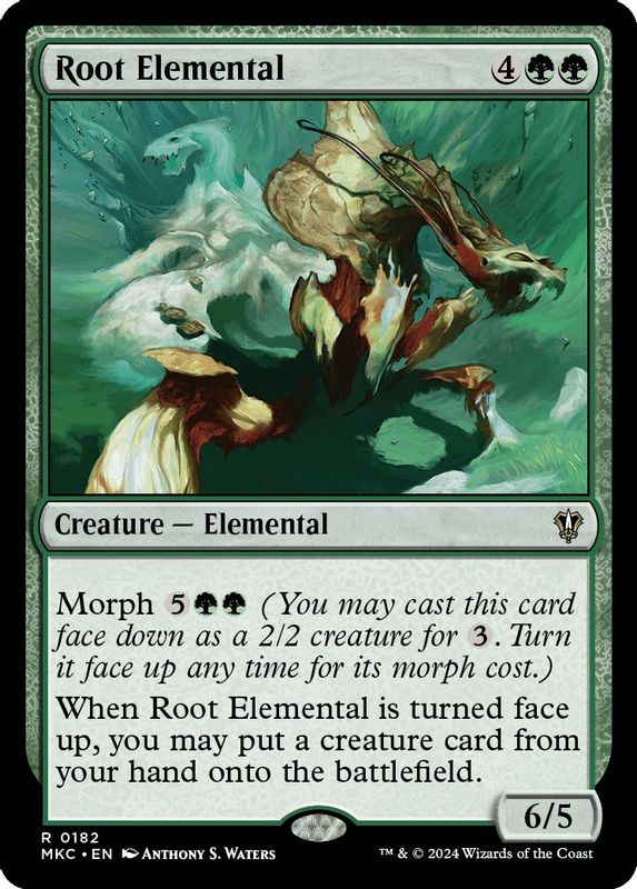 Root Elemental - 182 - Rare