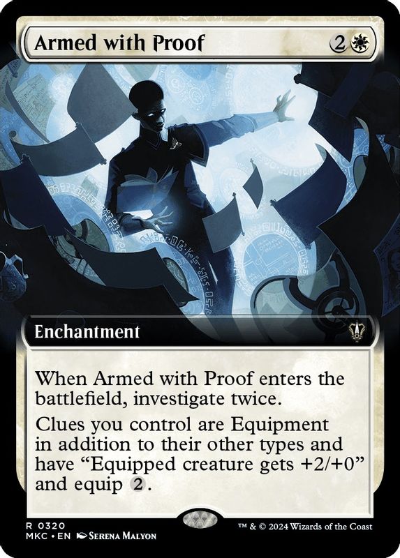 Armed with Proof (Extended Art) - 320 - Rare