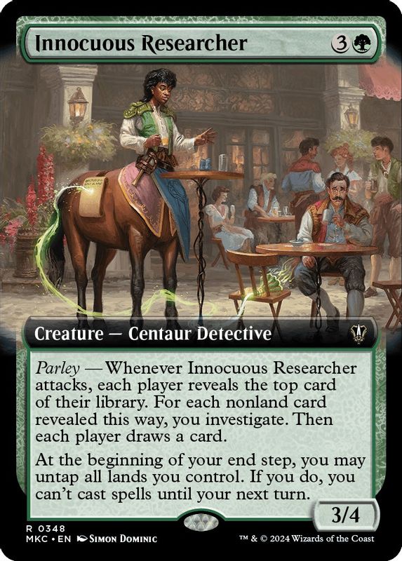 Innocuous Researcher (Extended Art) - 348 - Rare