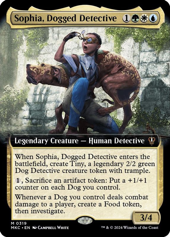 Sophia, Dogged Detective (Extended Art) - 319 - Mythic