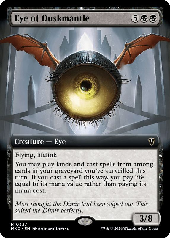 Eye of Duskmantle (Extended Art) - 337 - Rare