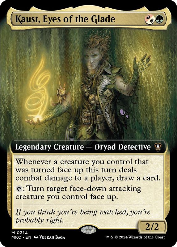 Kaust, Eyes of the Glade (Extended Art) - 314 - Mythic