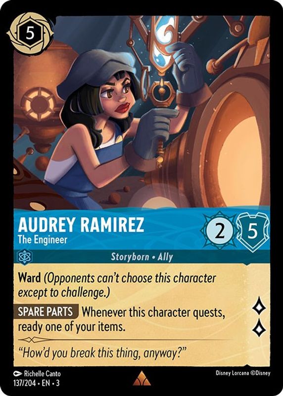 Audrey Ramirez - The Engineer - 137/204 - Rare