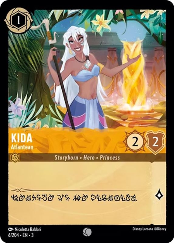 Kida - Atlantean - 6/204 - Common