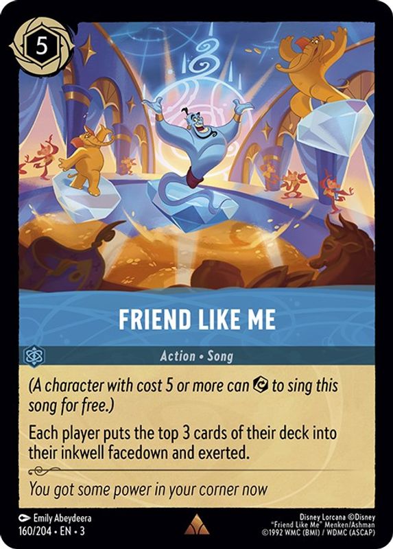 Friend Like Me - 160/204 - Rare