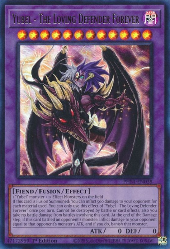 Yubel - The Loving Defender Forever - PHNI-EN038 - Ultra Rare