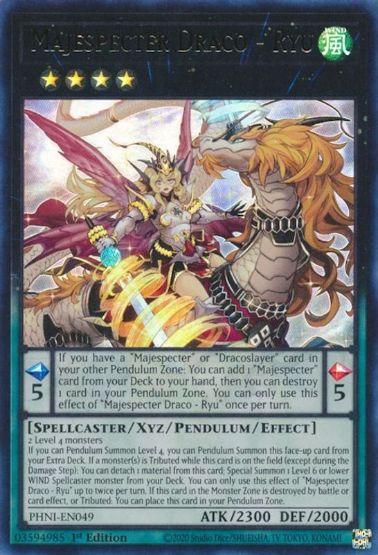 Majespecter Draco - Ryu - PHNI-EN049 - Ultra Rare