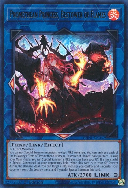 Promethean Princess, Bestower of Flames - PHNI-EN052 - Ultra Rare