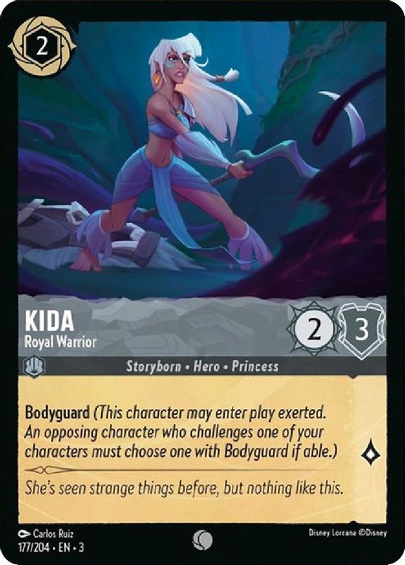 Kida - Royal Warrior - 177/204 - Common