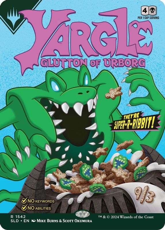 Yargle, Glutton of Urborg - 1542 - Rare