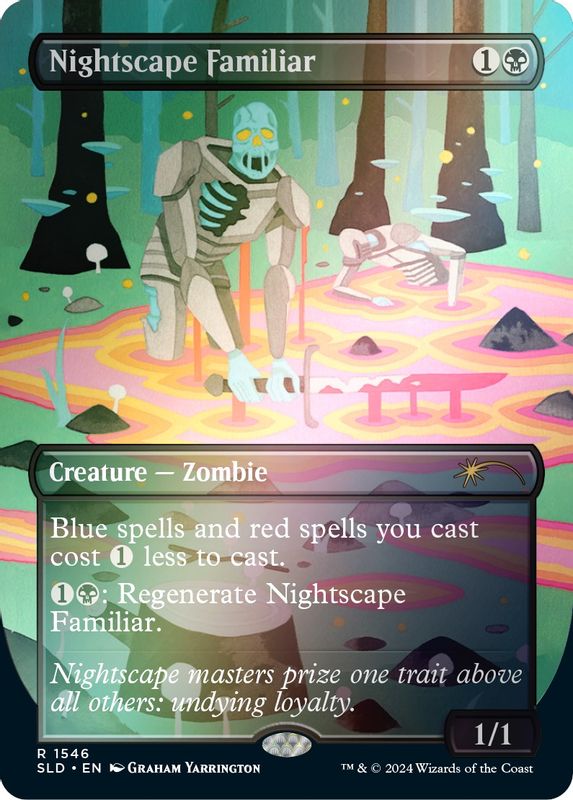 Nightscape Familiar (Rainbow Foil) - 1546 - Rare