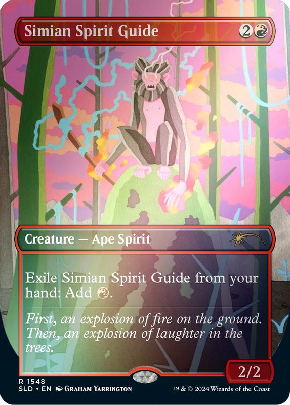 Simian Spirit Guide (Rainbow Foil) - 1548 - Rare