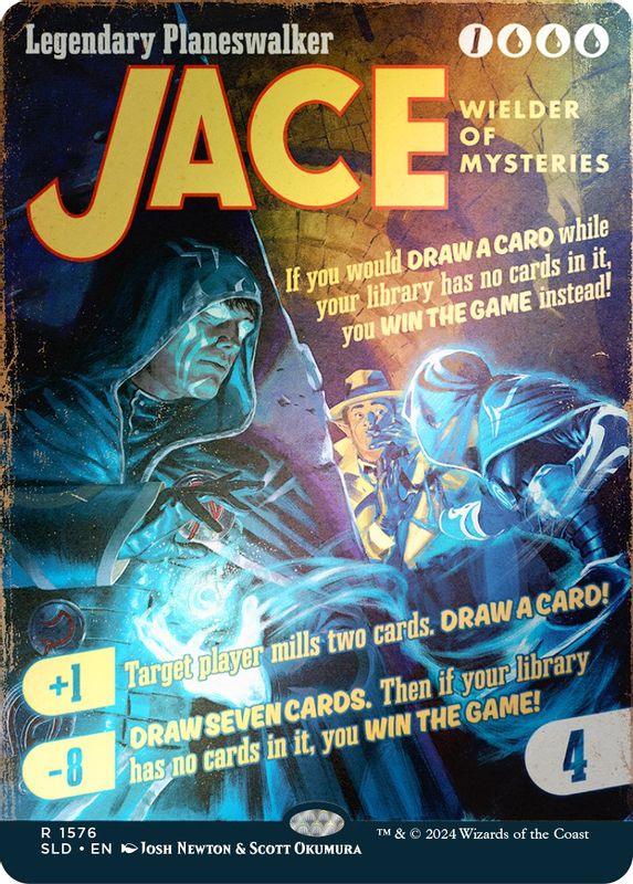 Jace, Wielder of Mysteries (Rainbow Foil) - 1576 - Rare