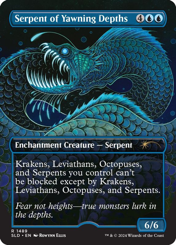 Serpent of Yawning Depths - 1489 - Rare