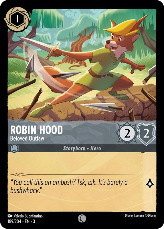 Robin Hood - Beloved Outlaw - 189/204 - Common