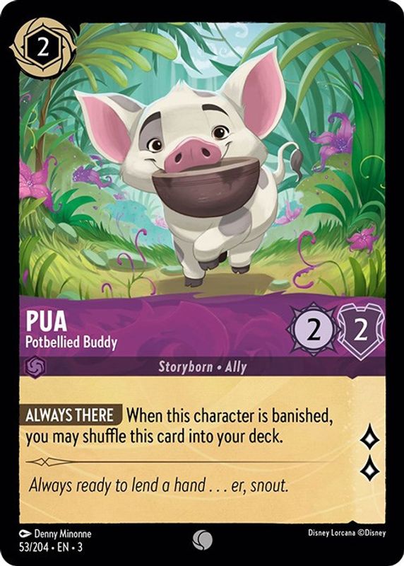 Pua - Potbellied Buddy - 53/204 - Common