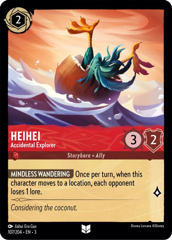 HeiHei - Accidental Explorer - 107/204 - Uncommon