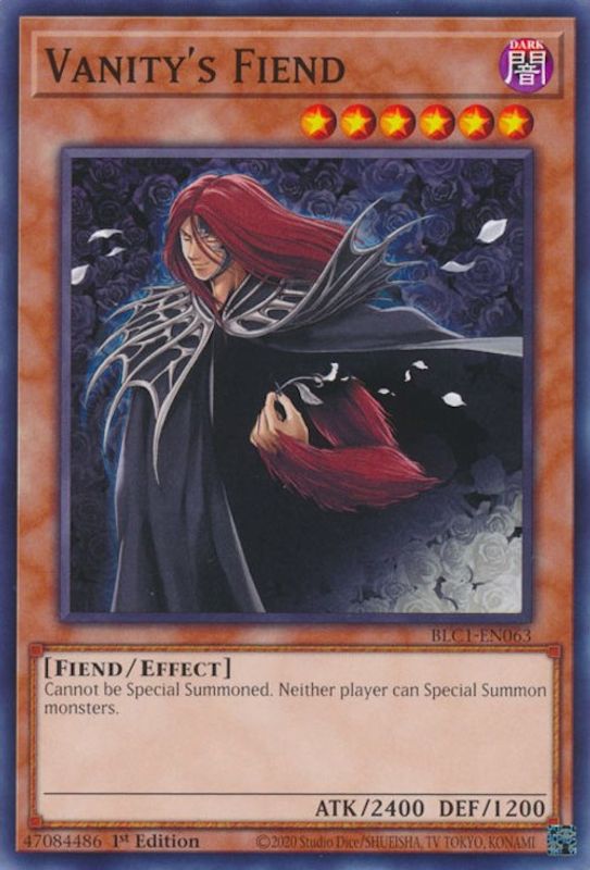 Vanity's Fiend - BLC1-EN063 - Common / Short Print