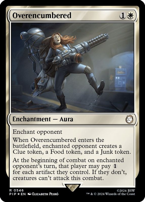 Overencumbered (Surge Foil) - 546 - Rare