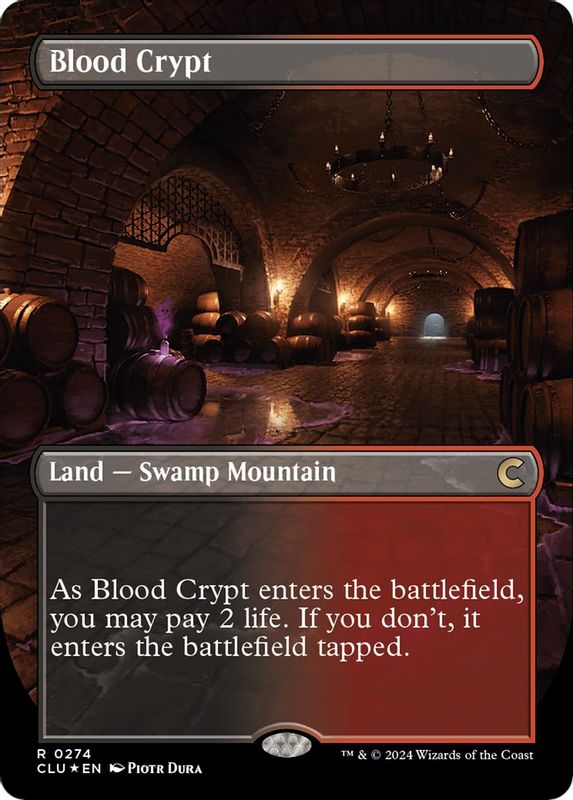 Blood Crypt (Borderless) - 274 - Rare