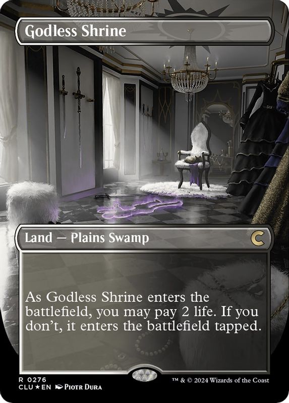 Godless Shrine (Borderless) - 276 - Rare