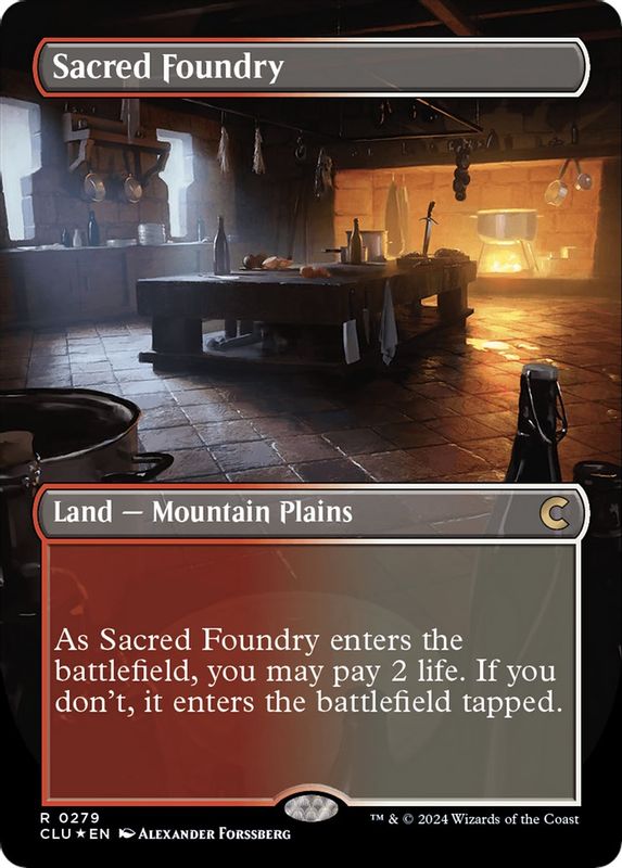 Sacred Foundry (Borderless) - 279 - Rare