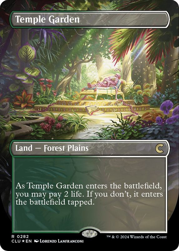 Temple Garden (Borderless) - 282 - Rare