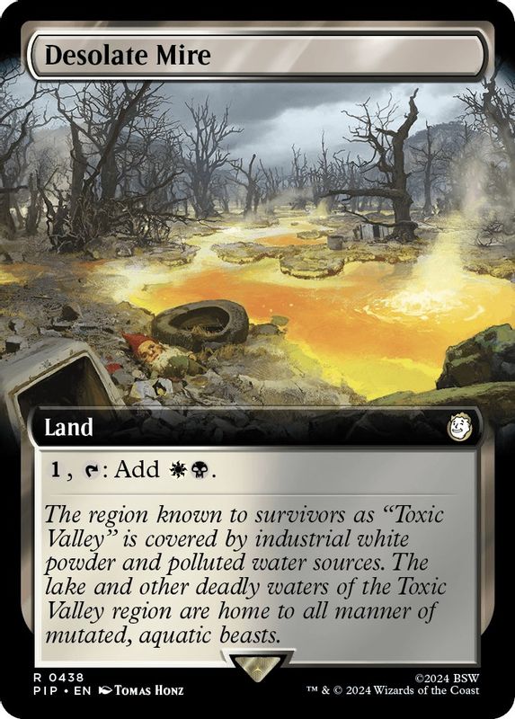 Desolate Mire (Extended Art) - 438 - Rare