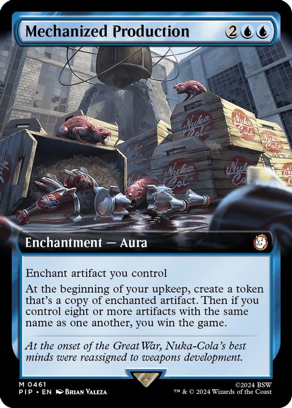 Mechanized Production (Extended Art) - 461 - Mythic