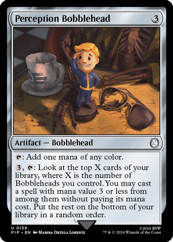 Perception Bobblehead - 139 - Uncommon