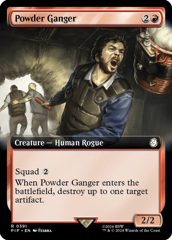 Powder Ganger (Extended Art) - 391 - Rare